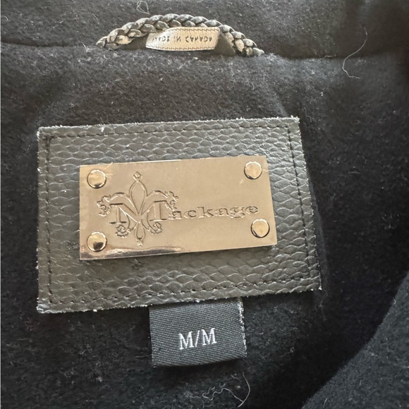 Mackage luxury wool cashmere blend coat M - Picture 7 of 10